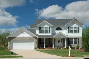 Stately house guarded by Batzner home services in Wisconsin for long-term pest prevention